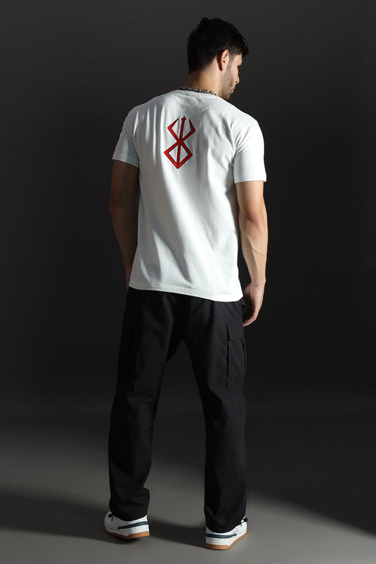 BERSERK RELAXED FIT EMBROIDERD T-SHIRT