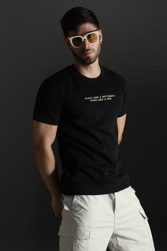 BOXER RELAXED FIT EMBROIDERD T-SHIRT