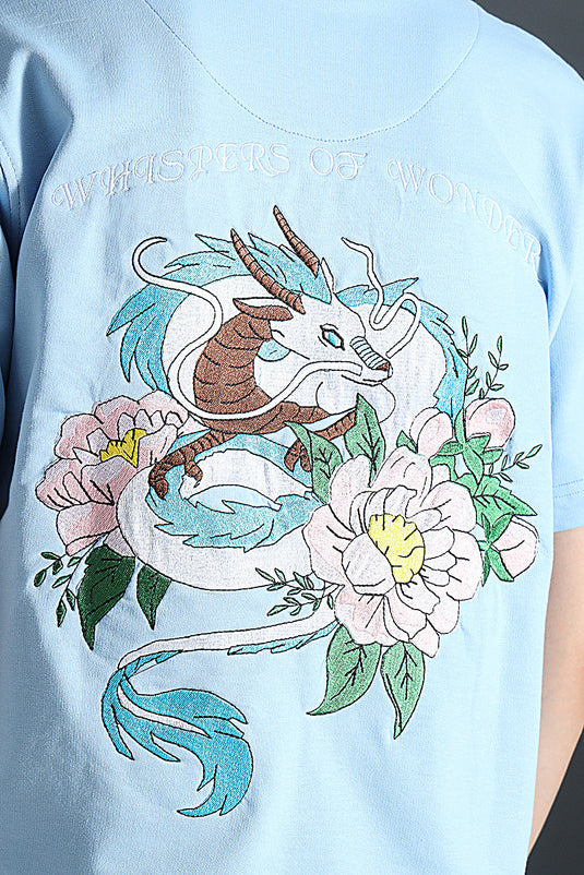 CELESTIAL RELAXED FIT EMBROIDERD T-SHIRT