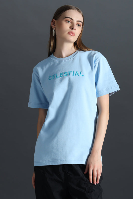 CELESTIAL RELAXED FIT EMBROIDERD T-SHIRT