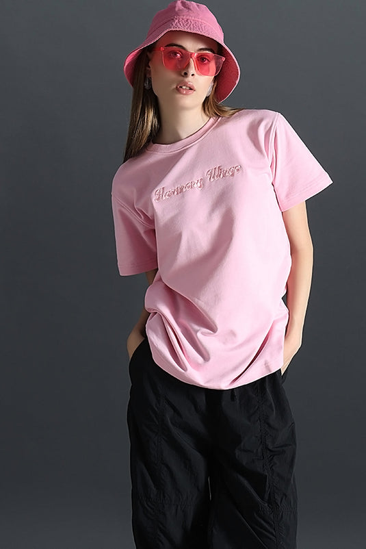 TOKYO SWAN RELAXED FIT EMBROIDERD T-SHIRT