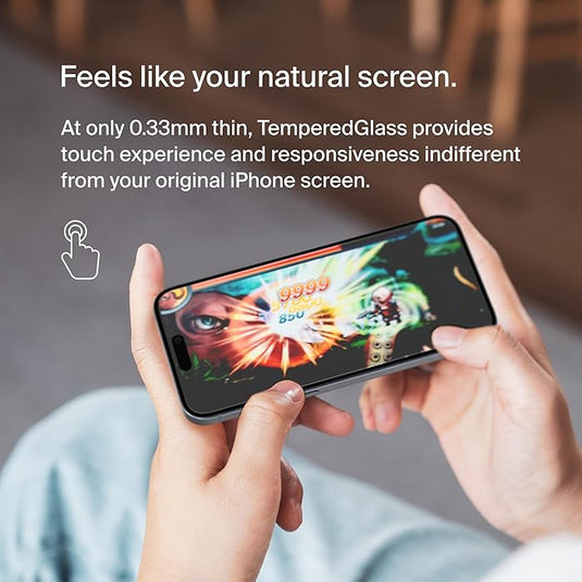 Belkin ScreenForce TemperedGlass Screen Protector for iPhone 14 and 15 Series