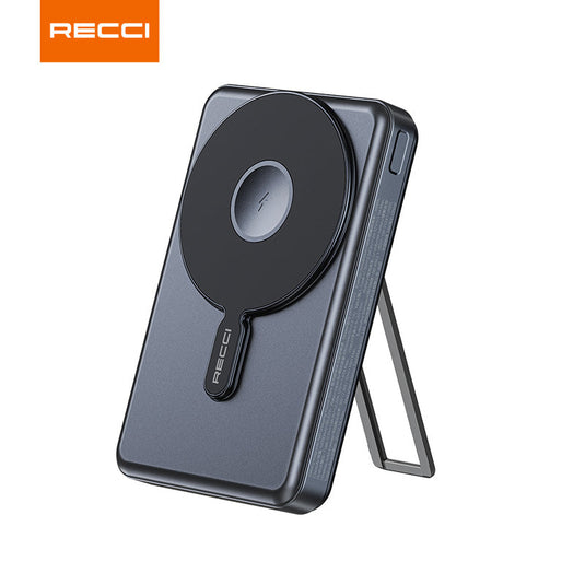 RECCI RPB-W23 PD20W + 15W 3 IN 1 MAGNETIC WIRELESS POWER BANK 10000MAH WITH CABLE MFI