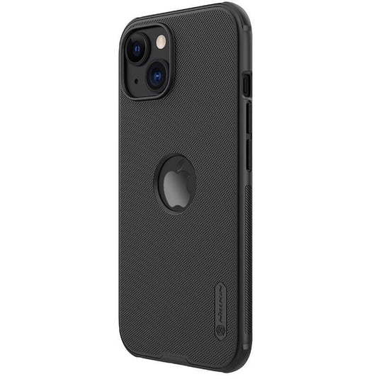 Nillkin Case for Apple iPhone 14 Pro (6.1" Inch) Super Frosted Shield Pro Hard Back Soft Border (PC + TPU) Shock Absorb Cover Raised Bezel Camera Protect PC with Logo Cut Black